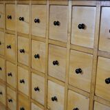 Dutch industrial apothecary's cabinet of the 20th century