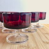 BP Red Luminarc Cups