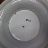 Saint Amand footed dish/compotier in old earthenware