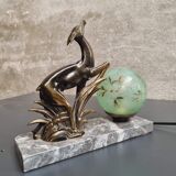 Art deco lamp French table lamp