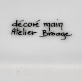 Limoges - atelier Broage - Asbak - Le colvert - Porselein Frankrijk - 1930