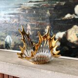 Bayel crystal bowl and gilding, 1950-60