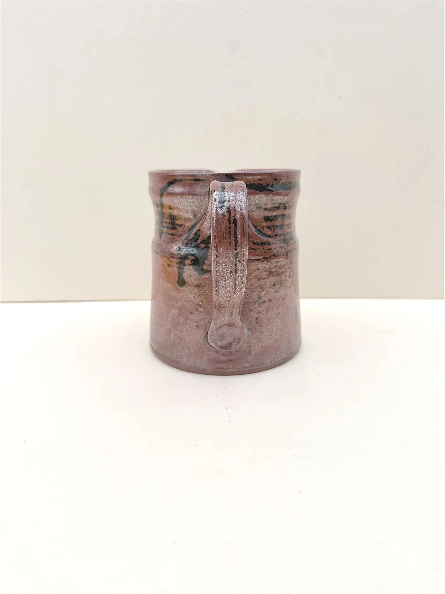 Pitcher by Gabriel Hamm in ceramic, France 1970