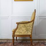 Fauteuil Bergère, époque Louis XVI