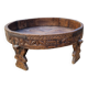 Antique millstone coffee table