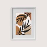Framed painting