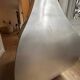 Monumental sculptural vase in aluminium – Italian design – De Castelli
