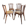4 bistro chairs canned