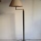 Floor lamp with articulated arm