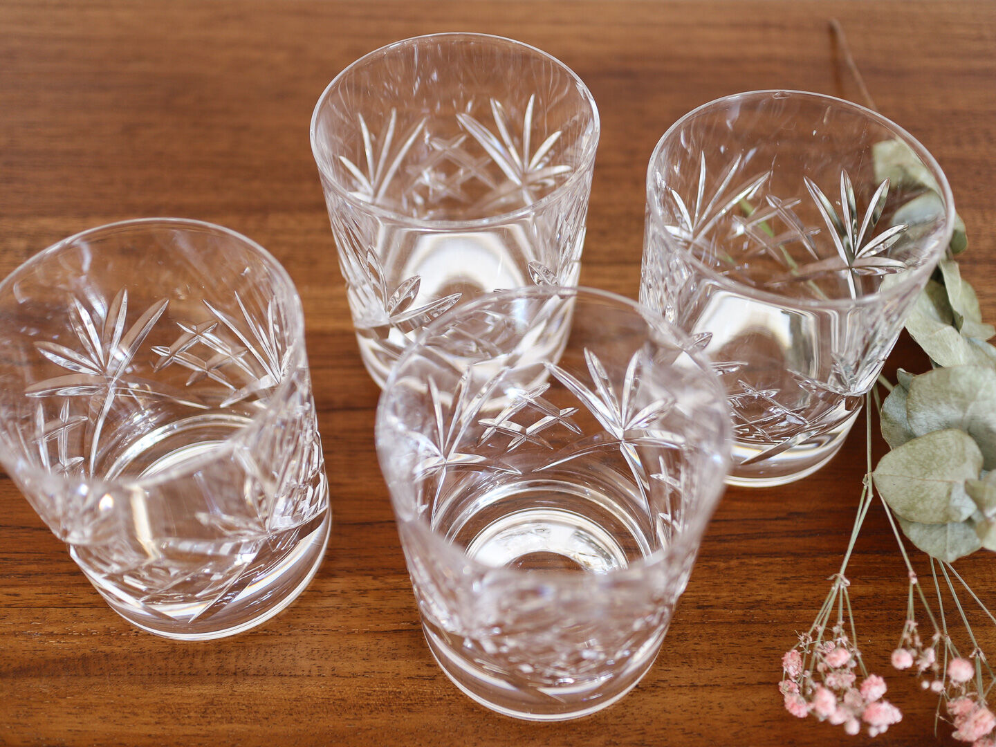 Whisky glasses in Cristal de Paris