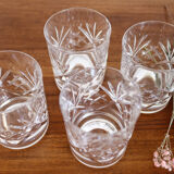 Whisky glasses in Cristal de Paris