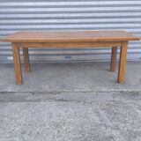 Solid beech farmhouse table 1950