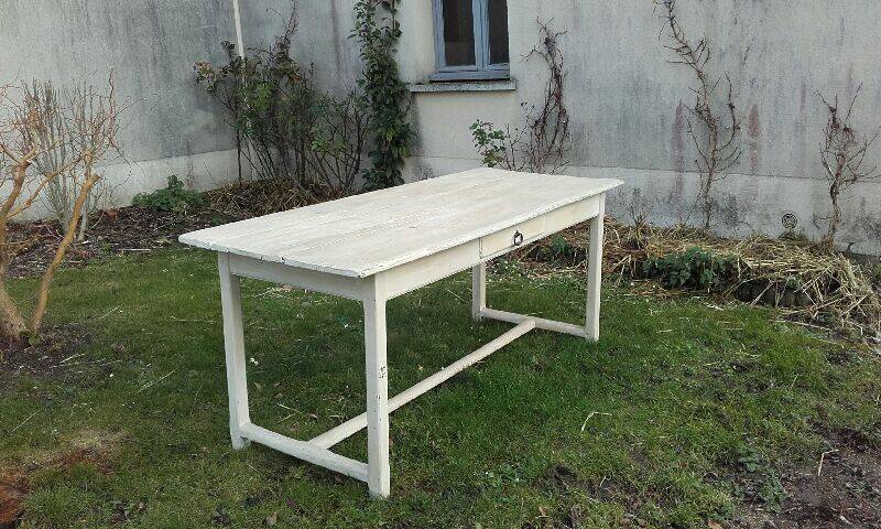 Antique farmhouse table