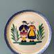 Set of 3 old plates MBFA Pornic, peninsula of Rhuys