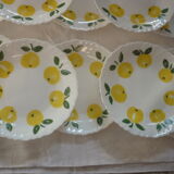 10 plates dessert decor lemons