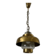 Brass and bubble glass ceiling light, 1960s, Germany