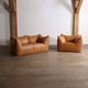 Le Bambole sofa and lounge chair by Mario Bellini for B&B Italia, 1970s