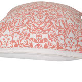 Housse de coussin Etnik blanc, rose vif - 50 x 50