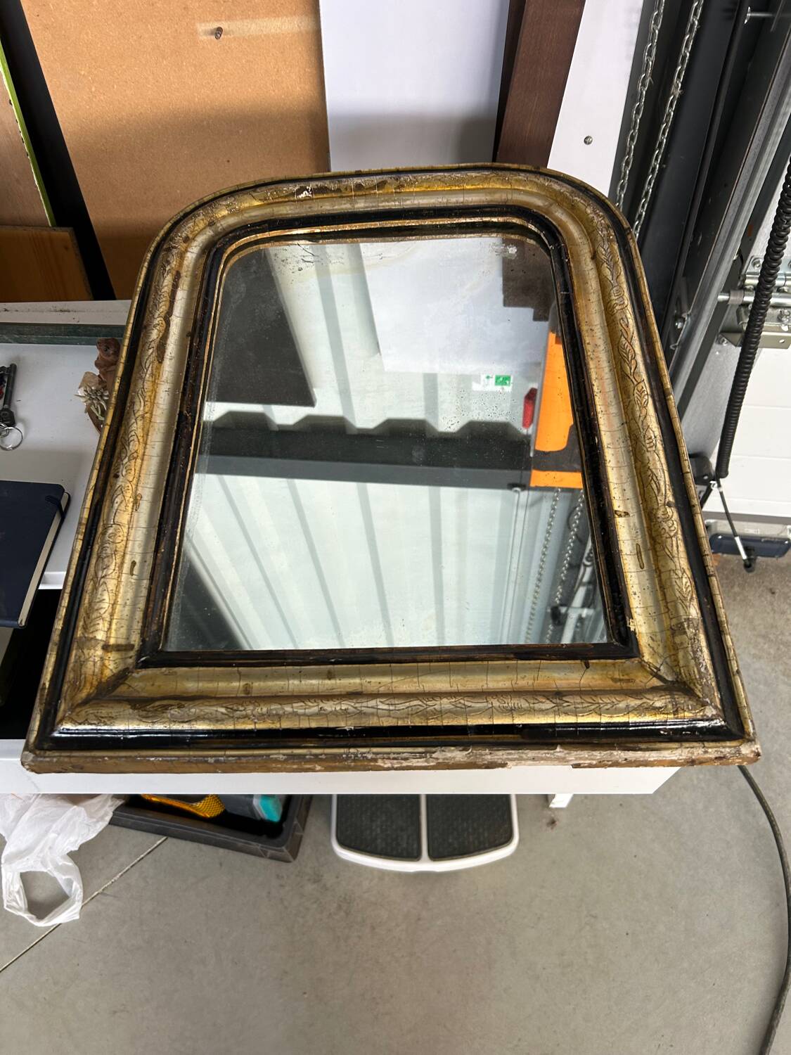 Antique mirror