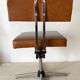 Vintage industrial office chair in skaï
