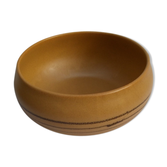 Sarreguemines sandstone salad bowl