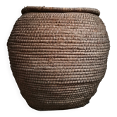 Panier à grains français ancien – Auvergne, vers 1900