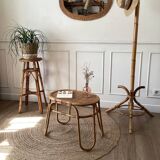 Rattan coffee table
