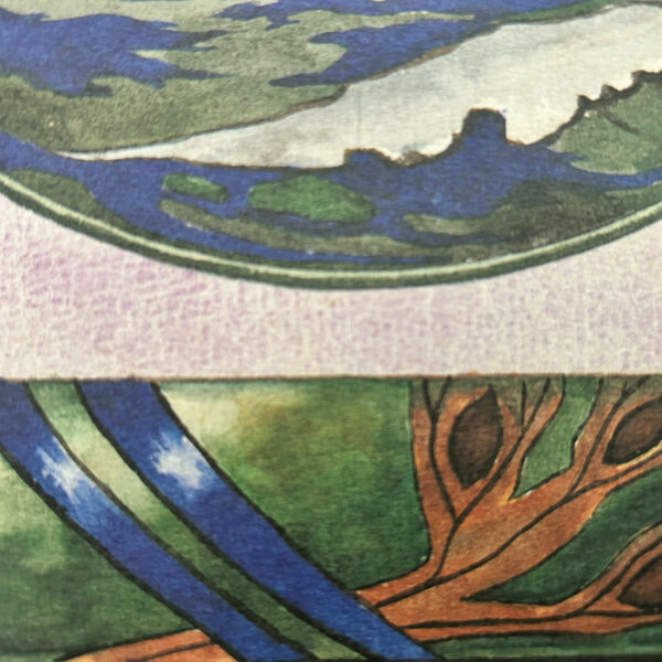 Lithographie HB Henriot Quimper signée et numérotée
