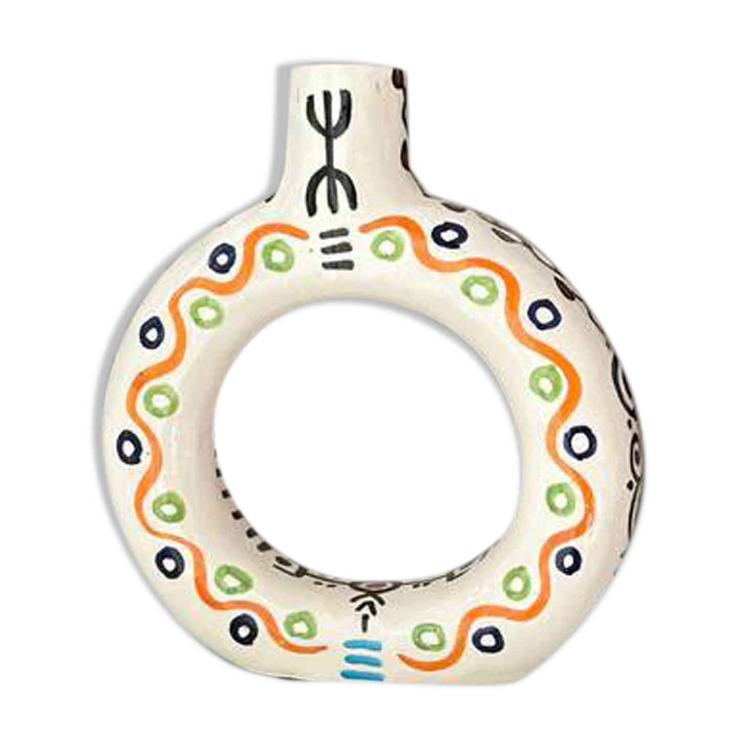 Artisanal vase Tafoukt Amazigh Batul