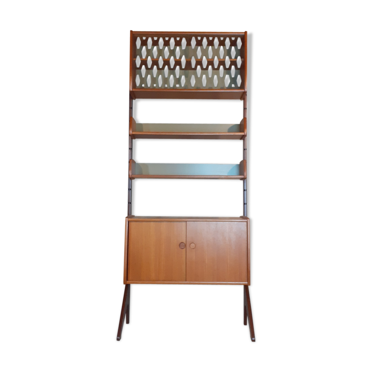 Furniture Of Storage 1 module in Teck "Ergo" by John Texmon, Mid-Century Scandinavian 1960s