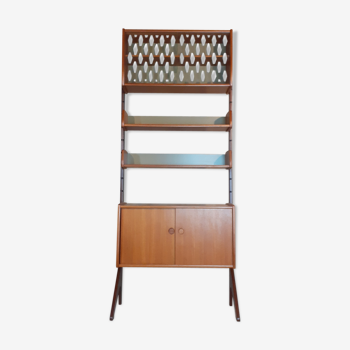 Meuble de Rangement 1 module en teck "Ergo" par John Texmon, Mid-Century Scandinave 1960s