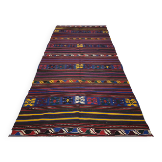 Tapis kilim turc, 407x141 cm, MYK-871