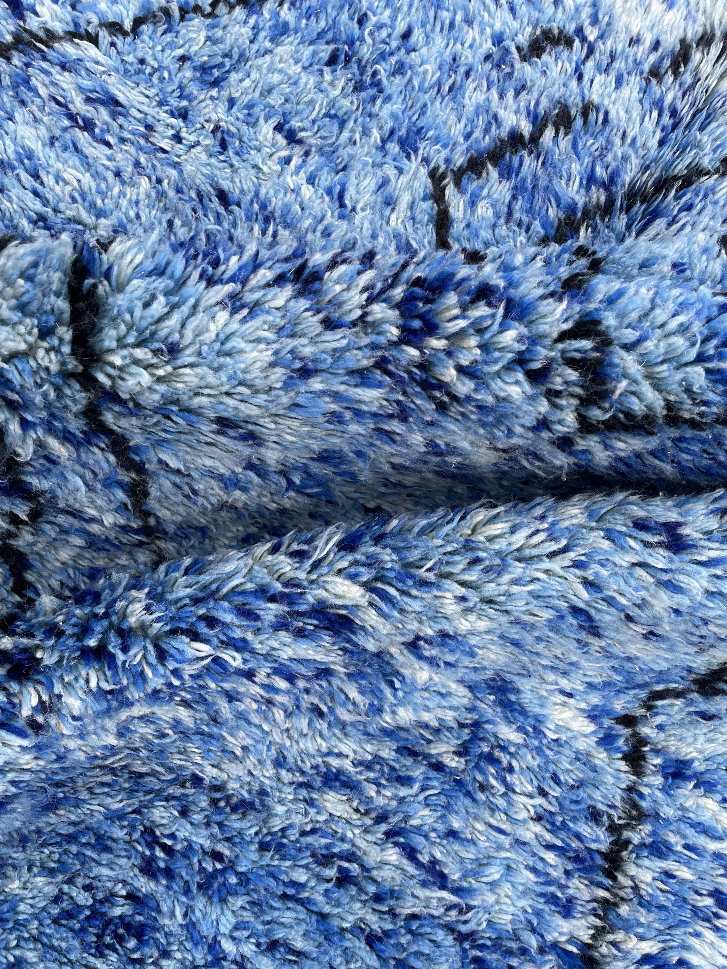 Tapis berbere beni ouarain moderne 200x320 cm