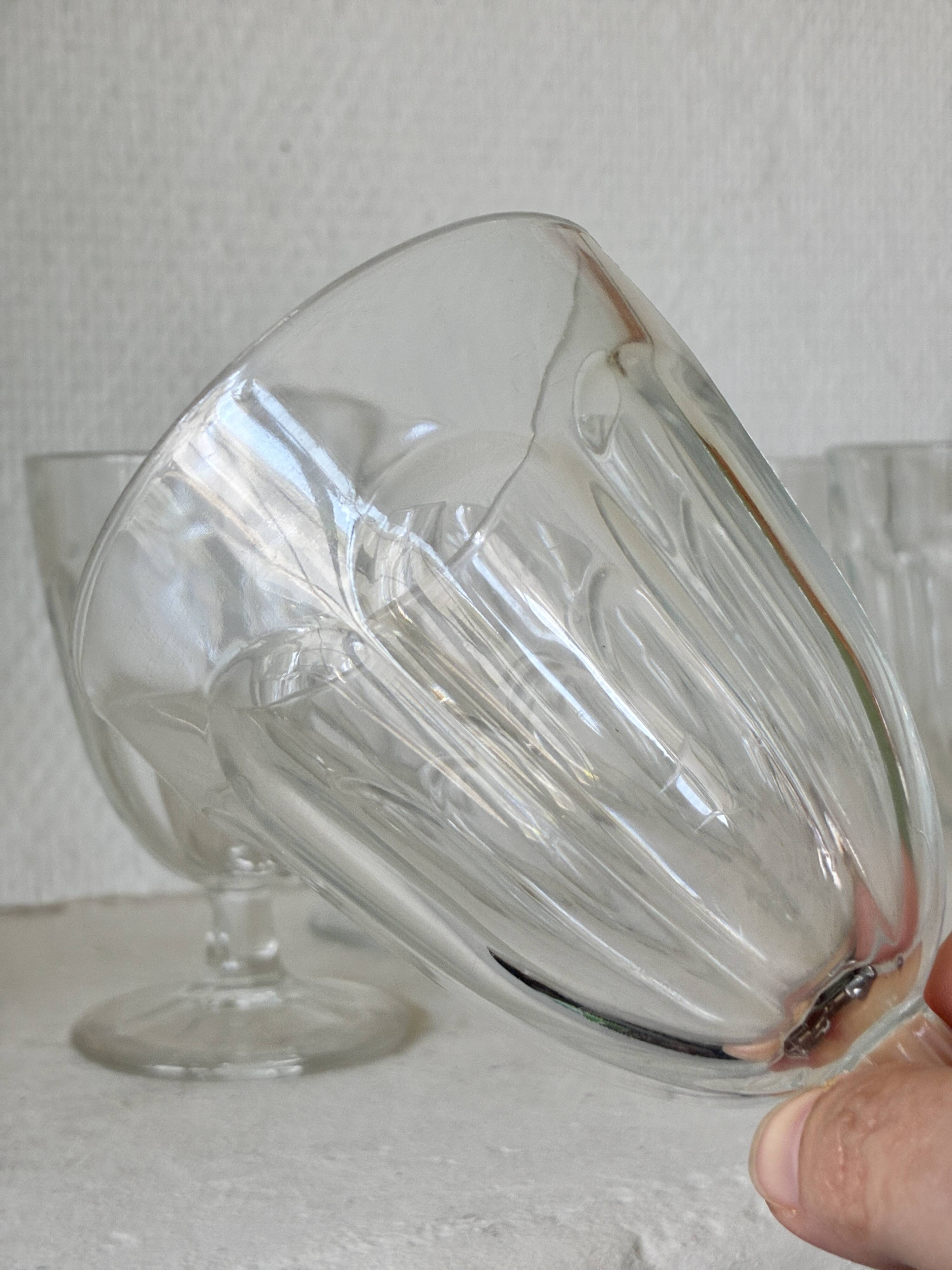 Many faceted glasses