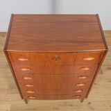 Commode vintage en teck, Danemark, 1960