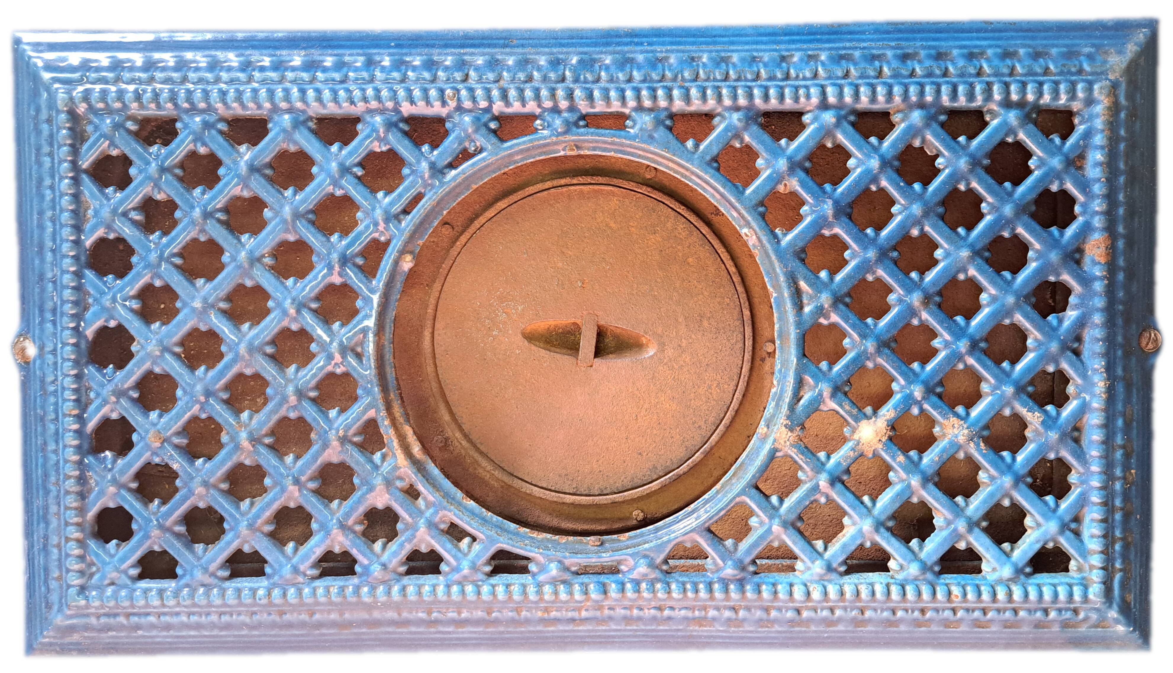 Antique decorative stove Godin Chauffette no. 299, 57x33x51cm
