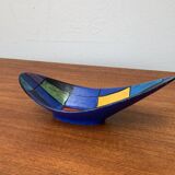 Bowl in West German pottery from the mid-century by Bodo Mans for Bay Keramik, 1960s.