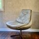 Fauteuil design vintage daya bontempi italie.