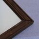 Wooden mirror