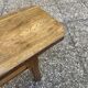 Solid oak farmhouse bench 220cm for rustic farmhouse table 1950