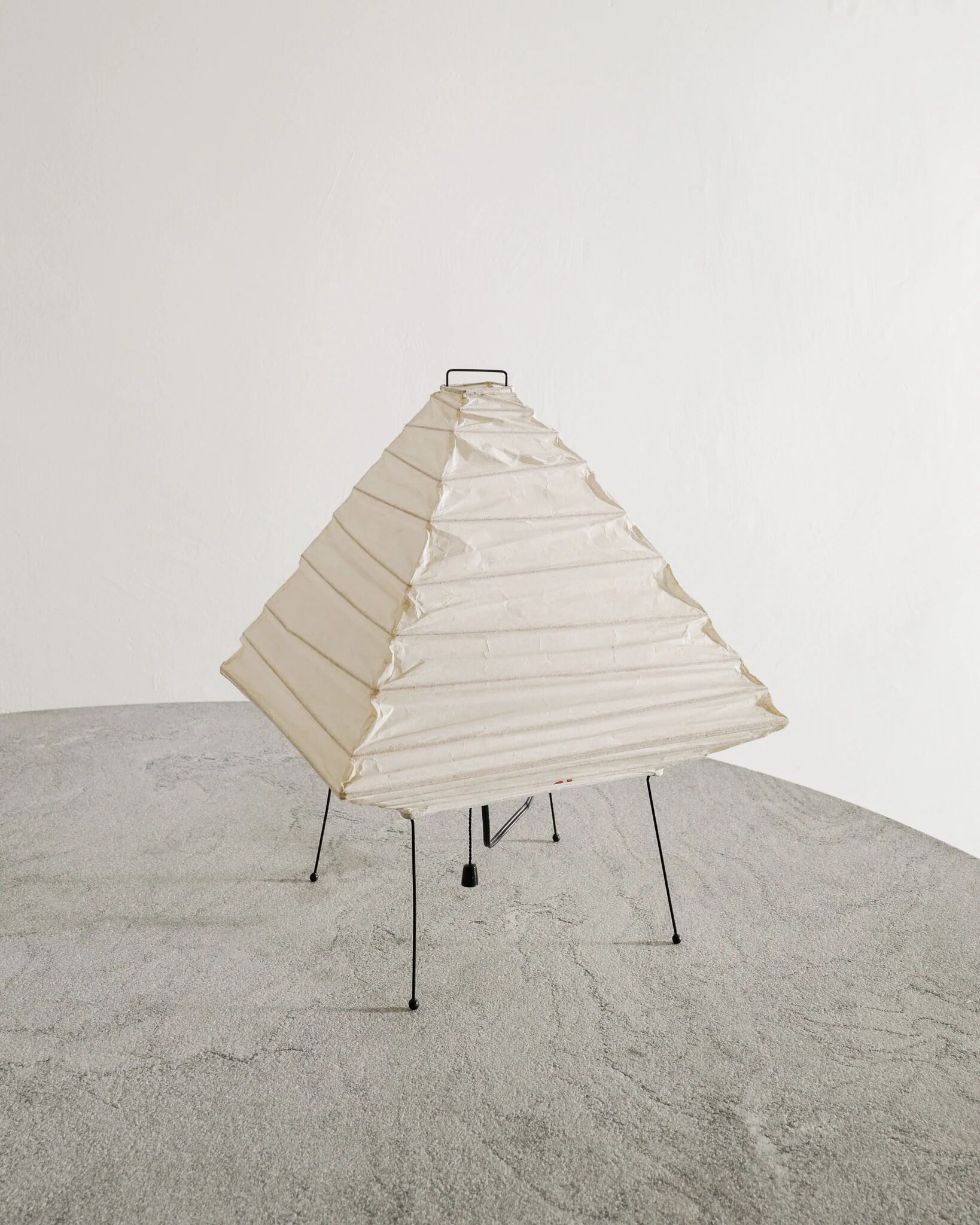 Vintage Mid Century "5X" Desk Table Lamp by Isamu Noguchi, 1960s