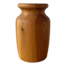 Vase en bois pin brutaliste