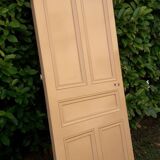 Porte palière 210,3x85,6cm ancienne moulurée