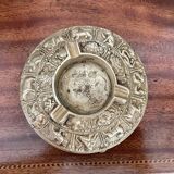 Ashtray in gilded bronze circa 1900