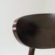 Set of 6 Modern Dining Chairs, Beech Wood Bouclè Green Upholstery
