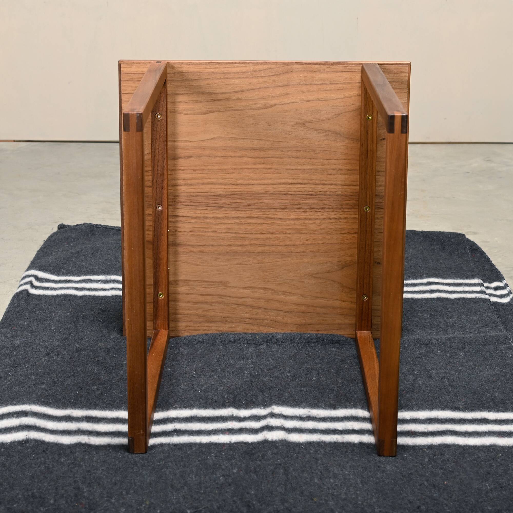 Kai Kristiansen Cube No. 33 Interlocking Nesting Tables in Walnut, Denmark