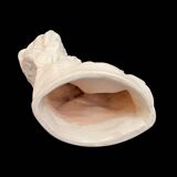 White clay, large Art Deco lion figure, Czech Republic, early 20th century