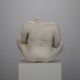 Sculpture féminine céramique expressive par Evelyn van Baarda, Pays-Bas, 1981