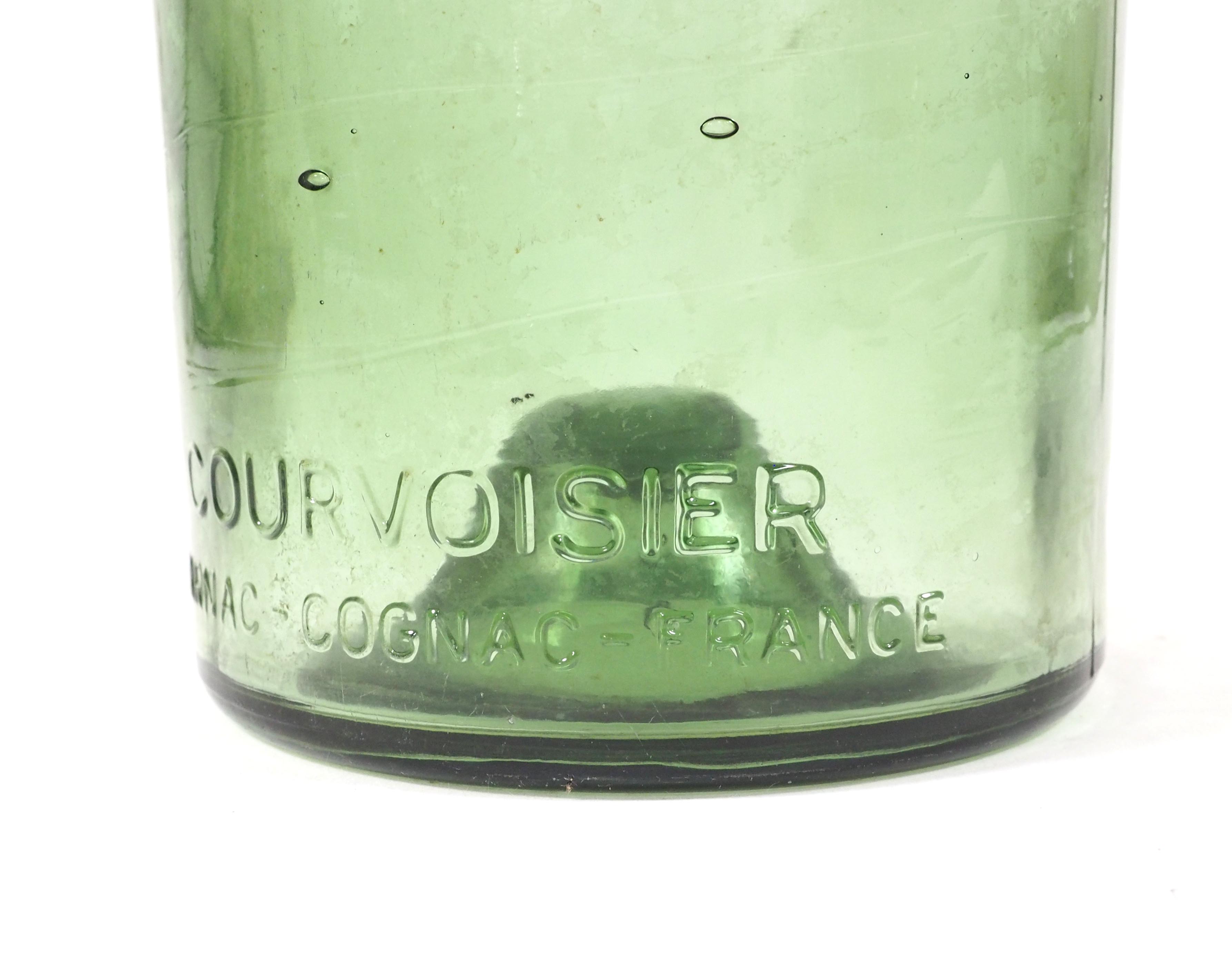 Prohibition era cognac bottle