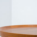 Sibast Møbler round teak coffee table designed by Arne Vodder